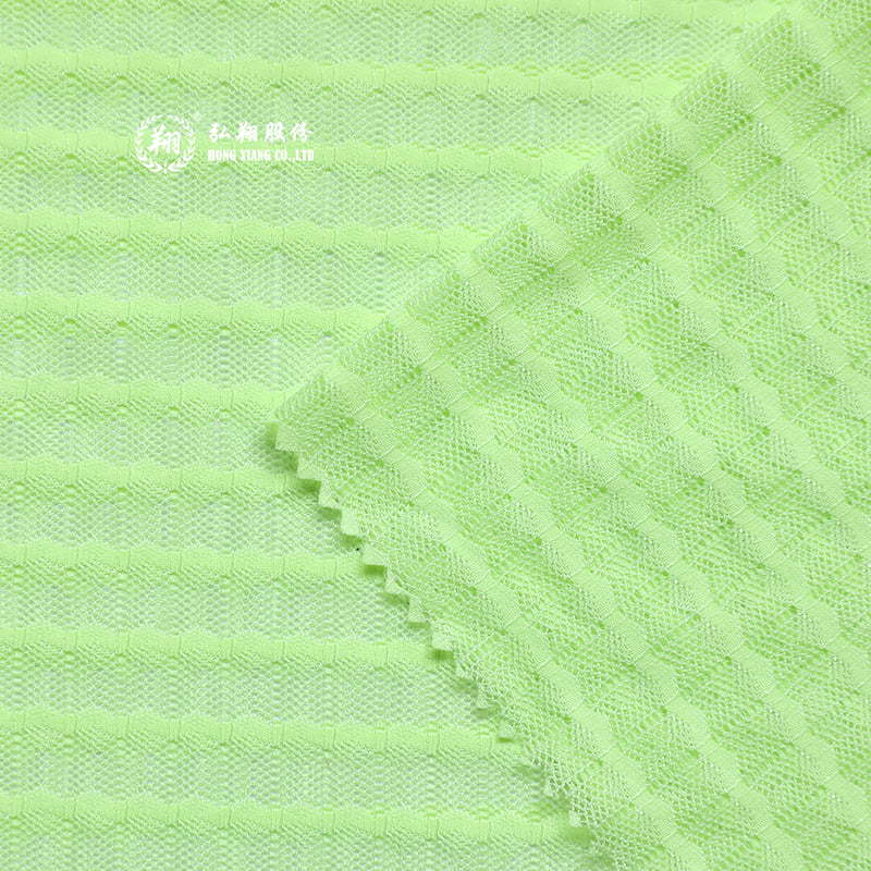 JN191PY2 Tissu de sous-vêtement jacquard en maille brillante en nylon spandex