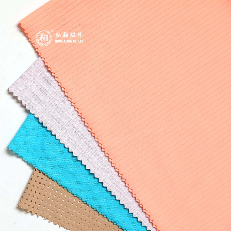 N150PW2 Nylon spandex mat tissu de sous-vêtements en tissu à rayures horizontales