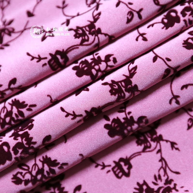 N001PY6-Z flocage motif tissu de mode imprimé